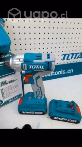 Llave de impacto INALÁMBRICA 20 volt marca TOTAL