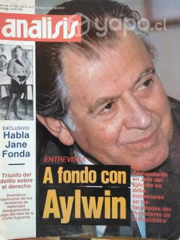 Revistas Analisis años 80 ( 183 ejemplares)