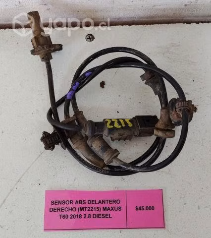 Sensor ABS Delantero Derecho (MT2215) Maxus T60 20