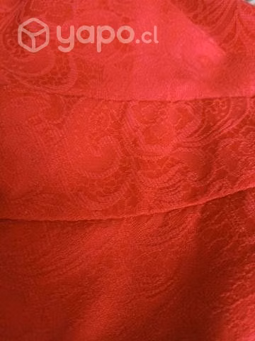 Bello vestido rojo talla 38 - Imagen 6