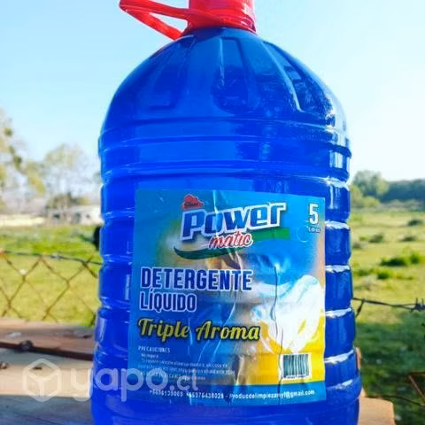 Detergente triple aroma
