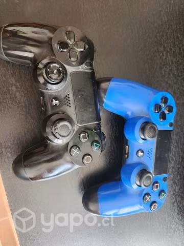 Ps4 + dos mandos + 7 juegos fisicos y 2 digitales