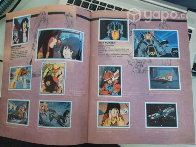 Album robotech impreso
