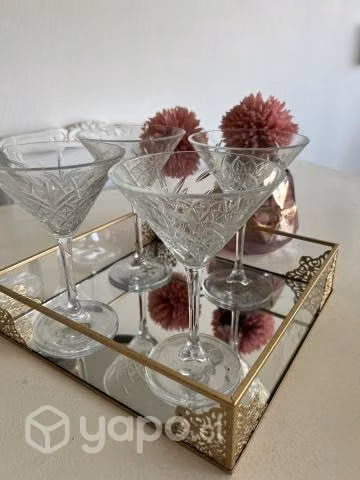 Juego 8 Copas Martini Pasabahce