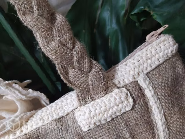 Bolso de arpillera