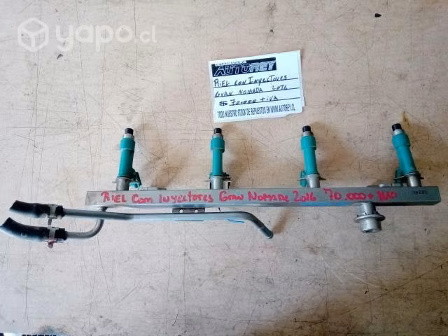 Riel con inyectores Suzuki Gran Nomade 2.4 2016