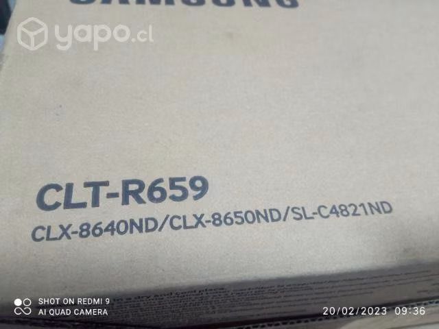 Unidad de imagen Samsung r659 original