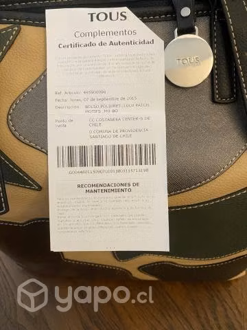 BOLSO TOUS Lulu Patch NUEVO ORIGINAL
