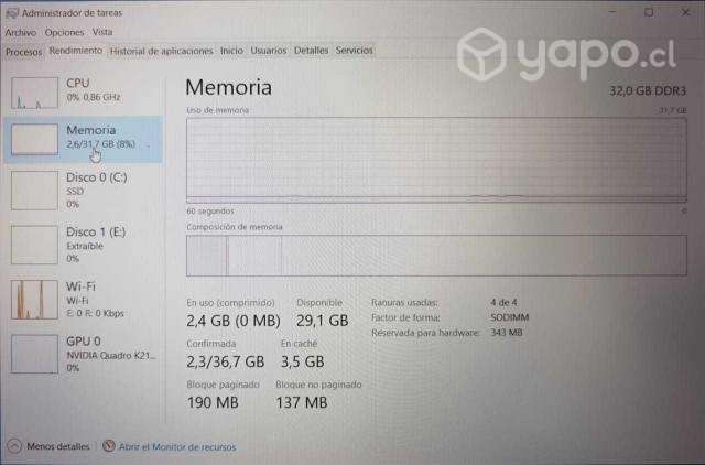 Notebook HP Zbook 15 G2 - Imagen 4