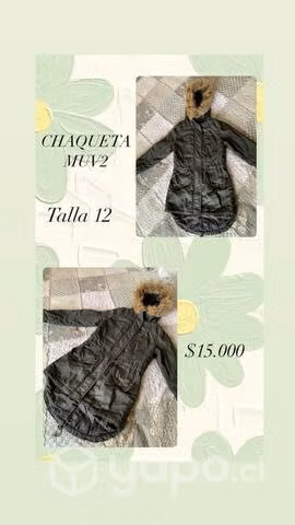 Chaqueta abrigada muv2 talla 12