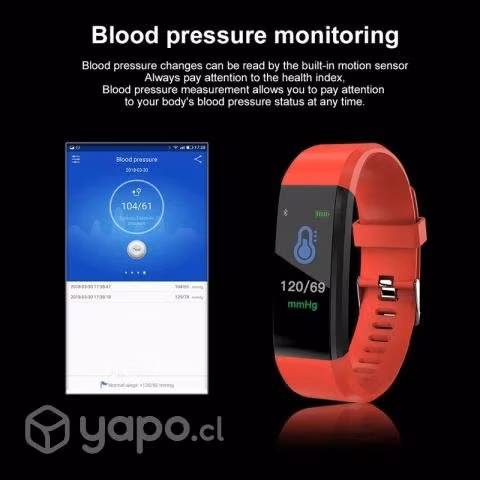 Reloj Inteligente Smartwatch 115 Plus Interfaz Mej