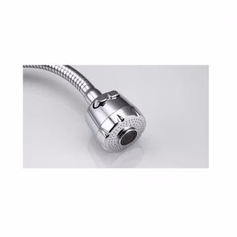 Llave Cuello Flexible Lavaplatos Gira 360° Cabezal - Imagen 2