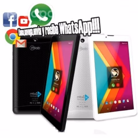 Tablet 7 3g Wifi, Bt, Telefono 2sim, Cámara / Hoga