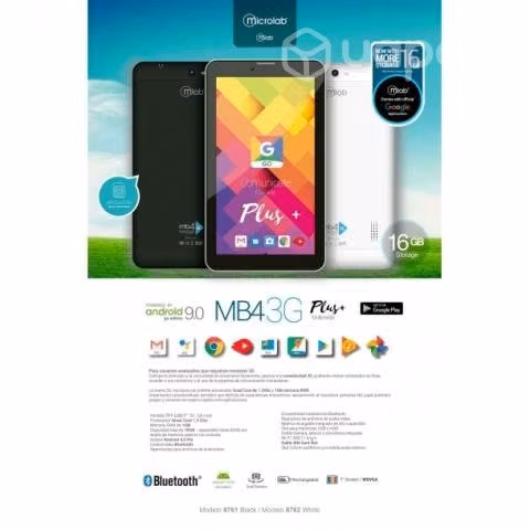 Tablet 7 3g Wifi, Bt, Telefono 2sim, Cámara / Hoga
