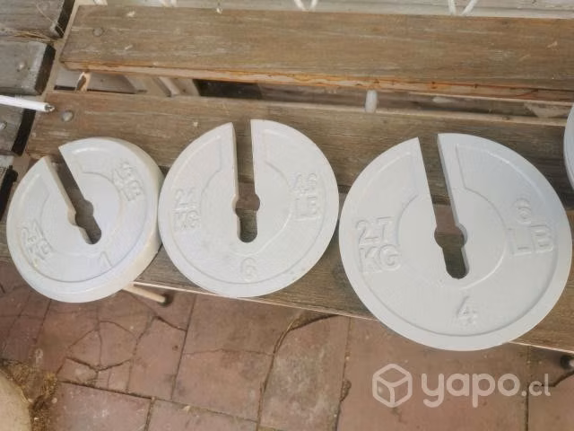 Pesas Rusas descargables 18 kg (par) - Imagen 2
