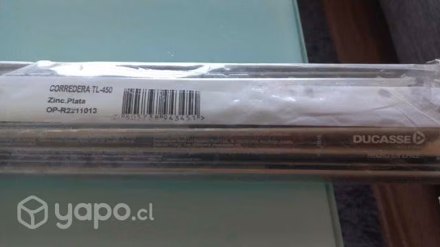 Corredera telescopica TL 450mm (2ud) Nuevo
