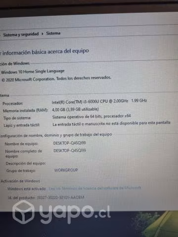 Notebook HP I3