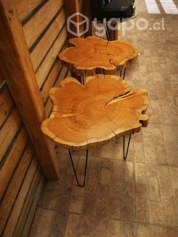 Mesas Laterales madera CIPRÉS