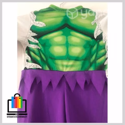 Traje Lycra Hulk