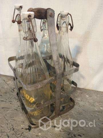 De coleccion : Antiggua jaba francesa 4 botellas - Imagen 5