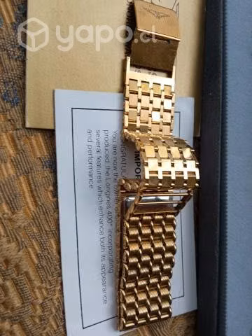 LONGINES laminado oro 18K. Modelo 400