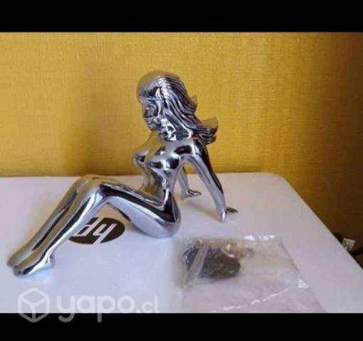 Figura Mujer Cromado - Imagen 2