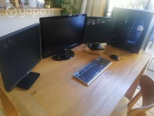 Computador estacionario gpu, 8 núcleos, 3pantallas - Imagen 3
