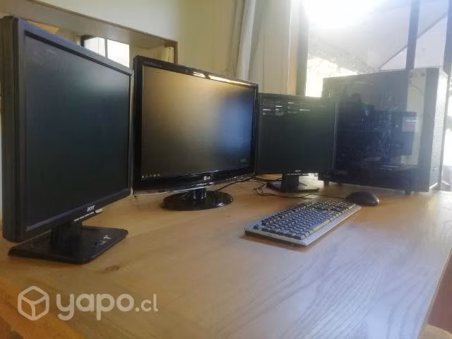 Computador estacionario gpu, 8 núcleos, 3pantallas - Imagen 2