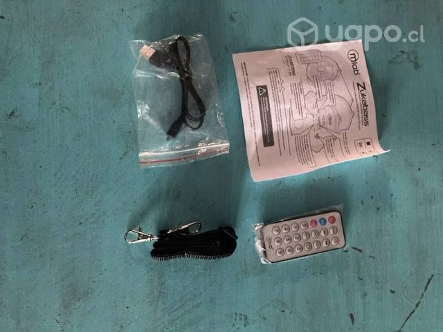 Parlante portátil zukabass bt / usb /tf / fm
