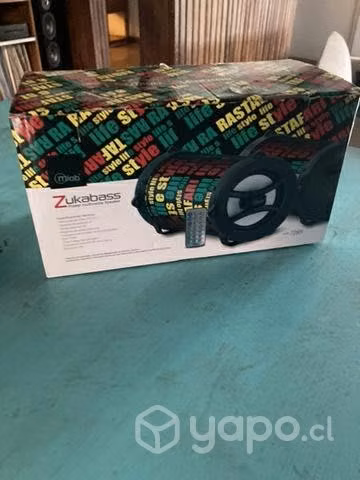 Parlante portátil zukabass bt / usb /tf / fm