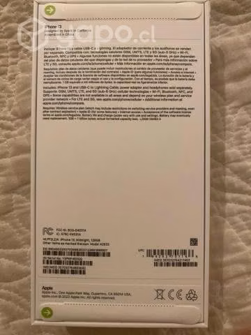 Iphone 13 Midnight Blue Nuevo en su Caja sellada