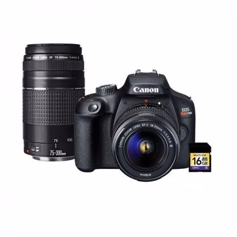 Kit camara canon eos rebel T100
