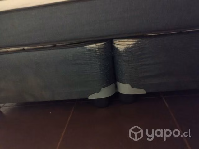 Cama de 2 plazas más respaldo