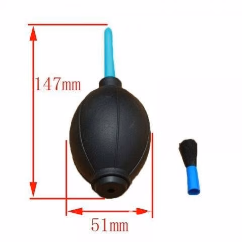 Soplador de aire con cepillo