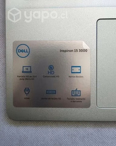 Dell inspiron 3501 / intel® core i3 / 4gb ram / 1