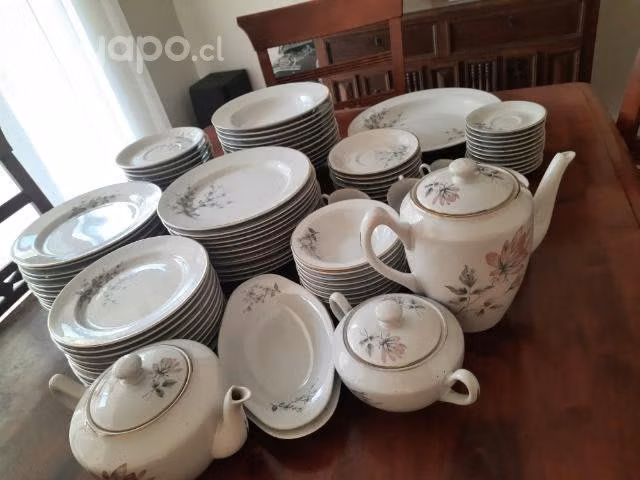 Loza porcelana carrascal antigua