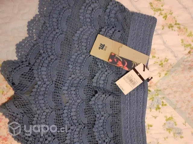 Short macrame celeste