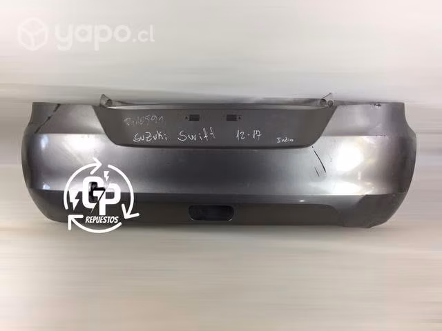 Parachoque trasero Suzuki Swift 2012 2017 indio