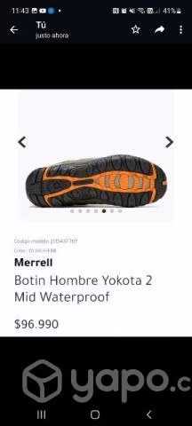 Botin Merrell Nuevo - Imagen 2