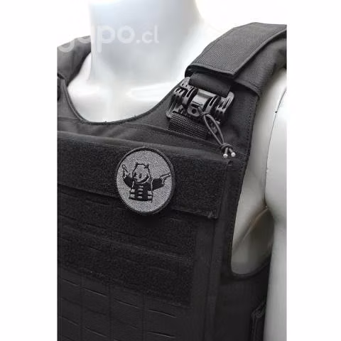 Chaleco porta placas bulldog