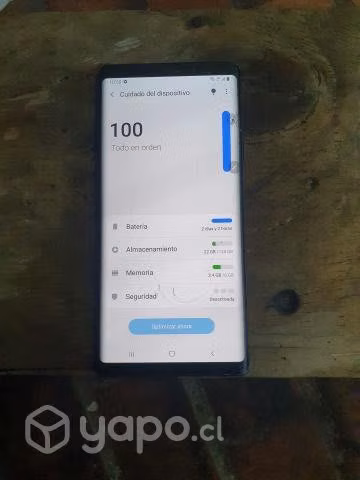 Samsung note 9 de 128 gb