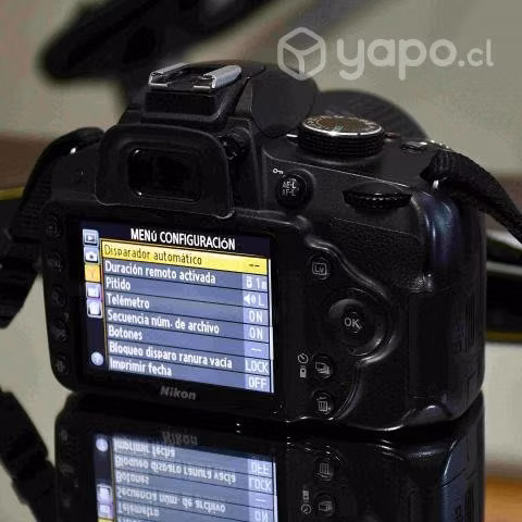 Nikon D3200 DSLR color negro