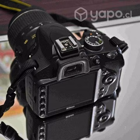 Nikon D3200 DSLR color negro