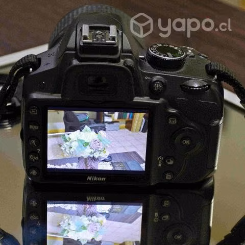 Nikon D3200 DSLR color negro