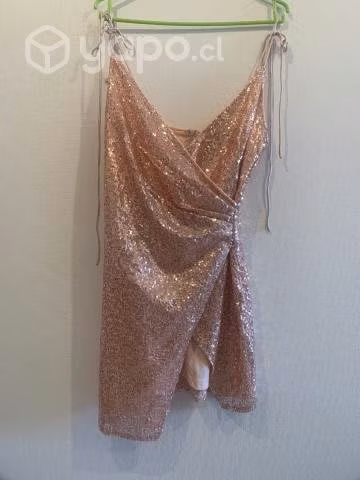 Vestido ajustado lentejuelas talla s