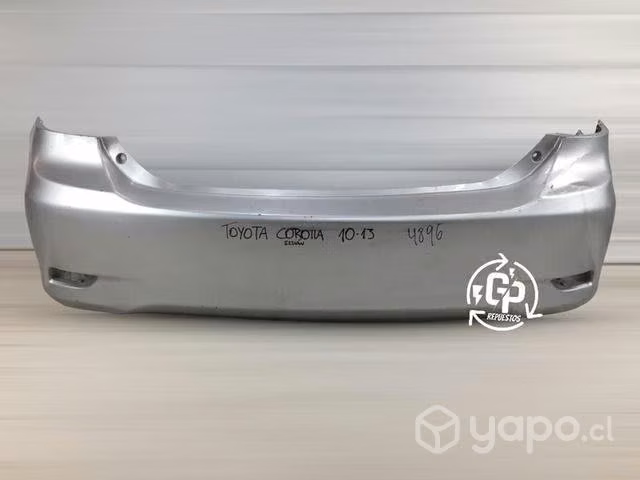 Parachoque Trasero Toyota Corolla 2010 2013