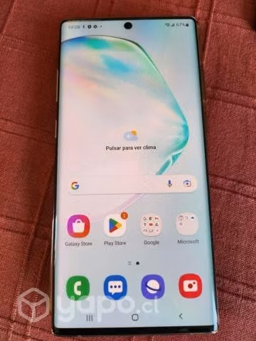 Celular samsung galaxy note10 Plus
