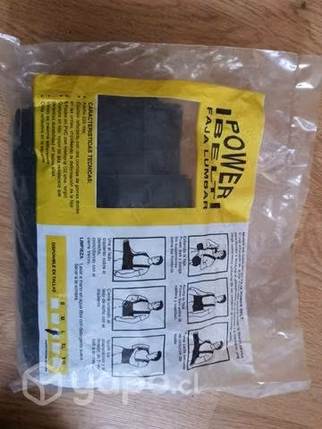 Lote (8) Faja lumbar power belt