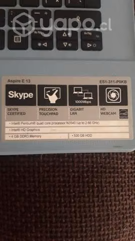 Notebook excelente estado