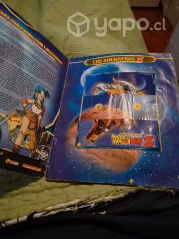 Album dragon ball "la saga del guerrero dorado"